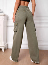 Tall Flap Pocket Cargo Jeans